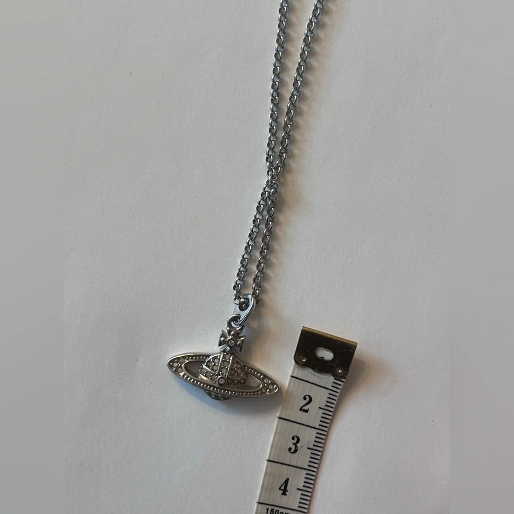 Vivienne Westwood Mini Bas Relief Necklace Choker - Picture 8 of 11
